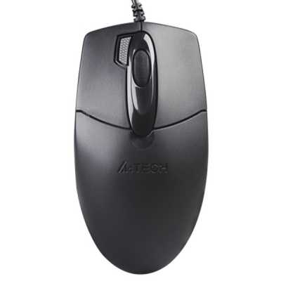 Мышь A4Tech OP-730D черный оптическая 1200dpi USB 4but