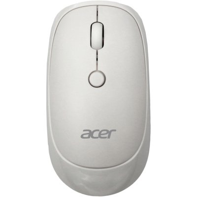 Мышь беспроводная Acer OMR138 белый, 1600 dpi, радиоканал, USB, кнопки - 4