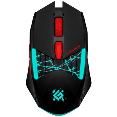 Мышь беспроводная Defender Horrodine GM-237 черный, 3200 dpi, радиоканал, USB, кнопки - 6
