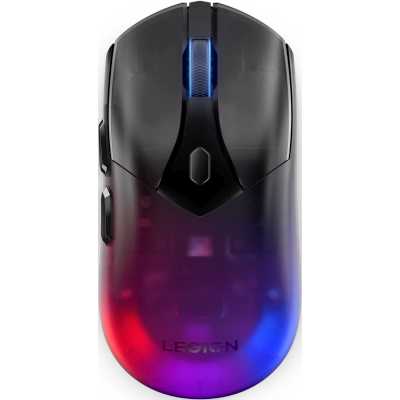 Мышь Lenovo Legion M410 Wireless RGB Gaming черный оптическая 16000dpi беспров. BT/Radio USB (GY51P83012)