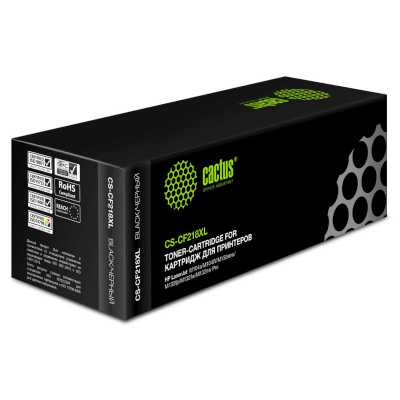 Картридж лазерный Cactus CS-CF218XL CF218X черный (6000стр.) для HP LJ Pro M104a/M104W/ MFP M132snw/