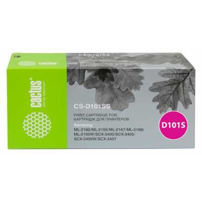 Картридж лазерный Cactus CS-D101SS MLT-D101S черный (1500стр.) для Samsung ML-2160/2165/2167/2168/SC