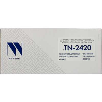 -/ Тонер-картридж NVP NV-TN-2420 для Brother DCP-L2510/HL-L2350DW/MFC-L2710DW/DCP-L2530DW/HL-L2370DN/MFC-L2730DW/DCP-L2550DN/HL-L2375DW/MFC-L2750DW/HL-L2310D/MFC-2710DW (3000k)