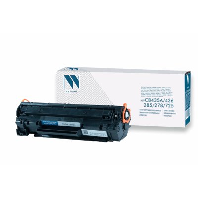 Картридж лазерный NVPrint NV-CB435A/436/285/278/725 (для HP/Canon LaserJet P1005/M1120/M1120n/M1522n/M1132/M1212nf/(2000k)) (NV-CB435A/436A/285/725)