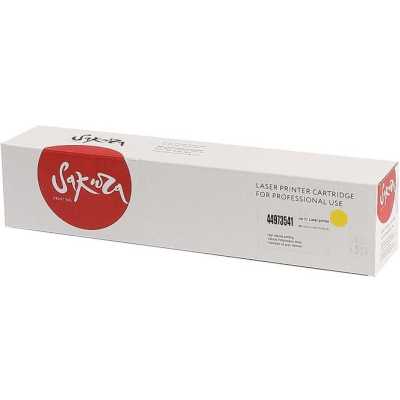 Картридж Sakura 44973541 для OKI C301/321/MC332/342, желтый, 1500 к.
