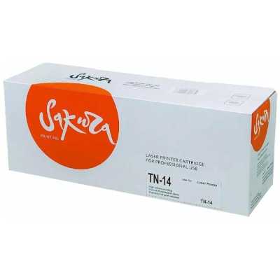 Картридж Sakura TN14 для Brother, черный, 4500 к.