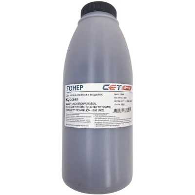Тонер CET PK3 черный бутылка 300гр. для принтера Kyocera ecosys M2035DN/M2535DN/P2135DN, FS-1016MFP/1018MFP