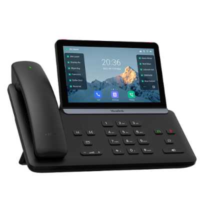 Телефон IP Yealink SIP-T88W Pro черный