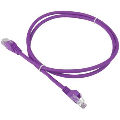 Патч-корд Lanmaster LAN-PC45/U6-3.0-VI UTP RJ-45 вил.-вилка RJ-45 кат.6 3м фиолетовый LSZH (уп.:1шт)