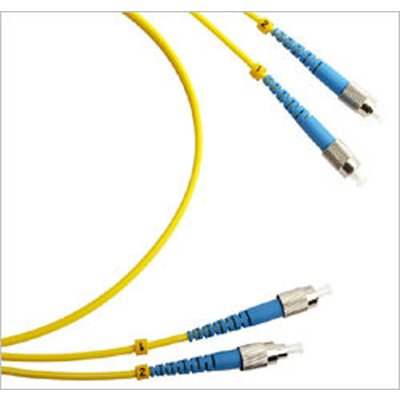 Патч-корд Lanmaster TWT-2FC-2FC/SAU-2.0 2x9/125 OS2 FC дуплекс UPC-FC дуплекс APC 2м ПВХ желтый
