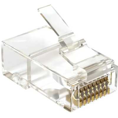Коннектор Sysmatrix PLUG 8P8C5EU.UW RJ45 кат.5E UTP прозр. (упак.:100шт)