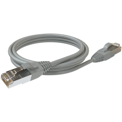 Патч-корд Sysmatrix PC 4545.5ES26.3LSZHGY F/UTP RJ-45 вил.-вилка RJ-45 кат.5E 3м серый LSZH