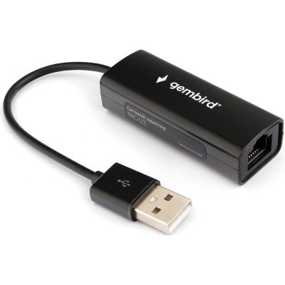 Сетевой адаптер Ethernet Gembird NIC-U2 USB 2.0 - Fast Ethernet adapter