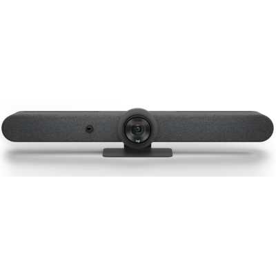 Logitech Веб-камера Conference Cam Rally Bar, 3840 х 2160, 90°, 15X HD zoom, автофокус, автослежение, USB 3.0, кабель 2,2м, черный.