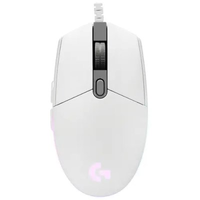 Мышь Logitech G102 LightSync белый оптическая 8000dpi USB 6but (910-005809)