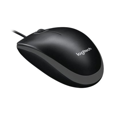 Мышь Logitech Optical Mouse B100 Black USB