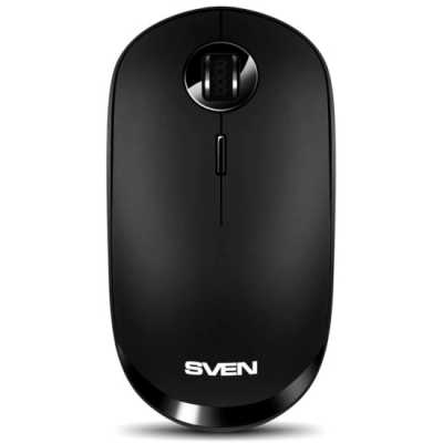 Мышь Sven RX-570SW чрн. (2.4GHz, BT, бесш. кл., АКБ, 3+1кл., ST, 800-1600DPI, блистер)