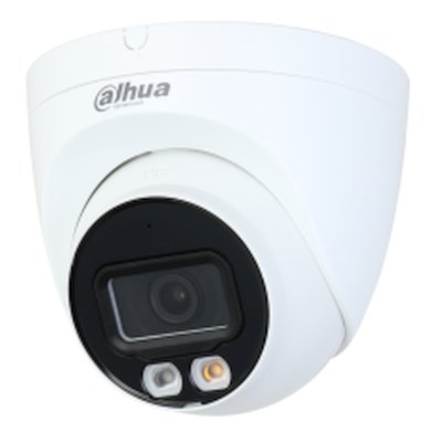 DAHUA DH-IPC-HDW2849TP-S-IL-0280B Уличная турельная IP-видеокамера Smart Dual Light с ИИ 8Мп, 1/2.7” CMOS, объектив 2.8мм, видеоаналитика, ИК до 30м, LED до 30м, IP67, корпус: металл, пластик