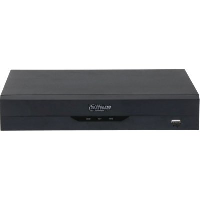 DAHUA DHI-NVR2108HS-8P-I2 8-канальный IP-видеорегистратор с PoE, 4K, H.265+, видеоаналитика, входящий поток до 144Мбит/с, 1 SATA III до 10Тбайт