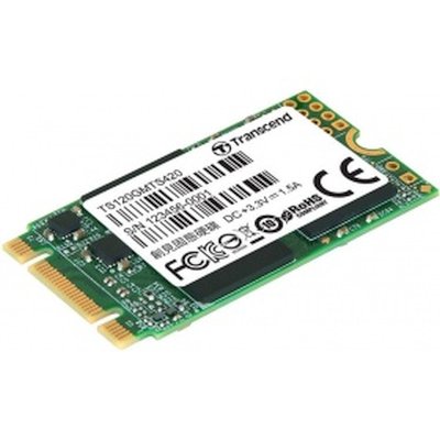 Твердотельный диск 120GB Transcend MTS420, 3D NAND, M.2, SATA III [R/W - 560/500 MB/s]