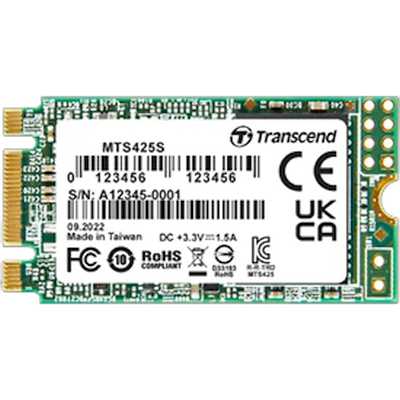 Твердотельный диск 250GB Transcend 425S, M.2 2242, SATA, 3D TLC [R/W - 500/330 MB/s]