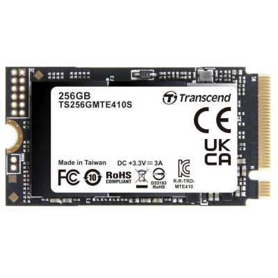 Накопитель SSD 250GB Transcend MTE410S, 3D TLC NAND, M.2 2280,PCIe Gen3x4, DRAM-less