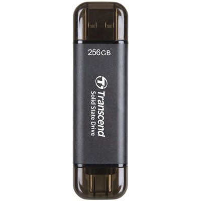 Твердотельный диск 256GB Transcend ESD310C, USB 3.2 Gen 2.1 Type-C [R/W - 1050/950 MB/s]