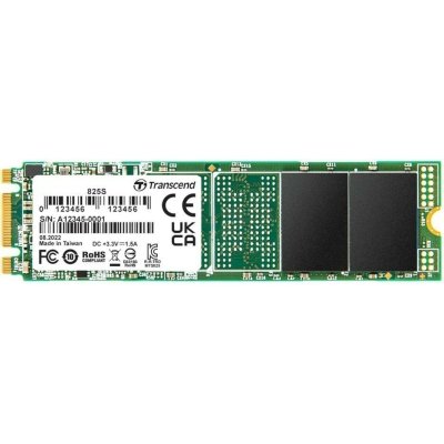 Накопитель SSD M.2 Transcend 500Gb MTS825 TS500GMTS825S (SATA3, up to 530/480MBs, 3D NAND, 180TBW, 22x80мм)