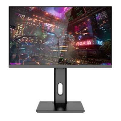 МОНИТОР 23.8" BRAVUS BVG2437P Black с поворотом экрана (IPS, 1920x1080, 120Hz, 178°/178°, 5 ms, 250 cd/m, +HDMI, +DisplayPort, +MM)+ регулировка по высоте