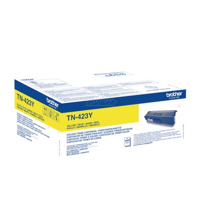 Картридж Brother TN-423Y (4000 стр.) желтый для HLL8260CDW/DCPL8410CDW/MFCL8690CDW