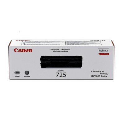 Картридж лазерный Canon 725 3484B002 черный (1600стр.) для Canon LBP6000/LBP6020/LBP6020B/LBP6030/LB