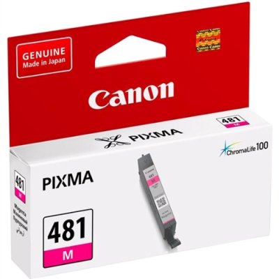Картридж CANON CLI-481 M пурпурный 2099C001