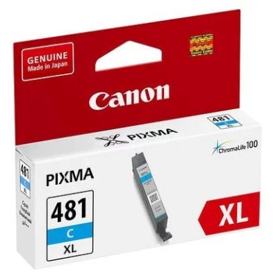 Картридж CANON CLI-481XL C голубой, увеличенной емкости 2044C001