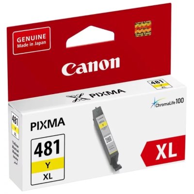 Картридж CANON CLI-481XL Y желтый, увеличенной емкости 2046C001