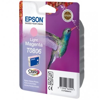 Картридж EPSON T0806 светло пурпурный для P50/PX660/PX820/PX830