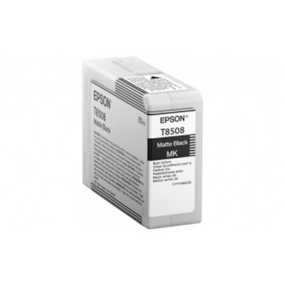 Картридж EPSON T8508 черный матовый для SC-P800 (C13T850800/C13T85080N)