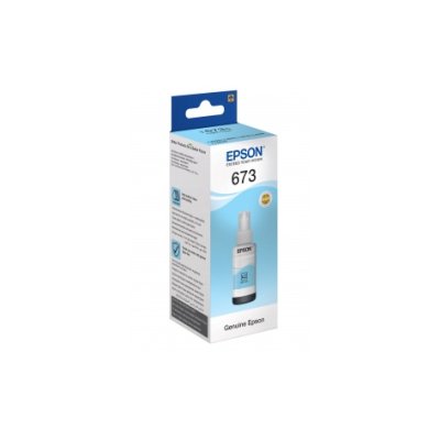 Контейнер EPSON T6735 со светло-голубыми чернилами для L800