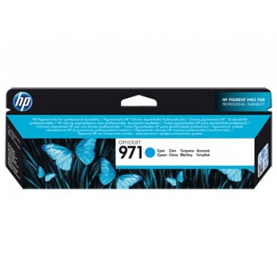 Картридж HP 971 струйный голубой (2500 стр)