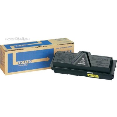 Тонер-картридж Kyocera TK-1130 черный, 3000 стр., для Kyocera FS-1030MFP/1130MFP