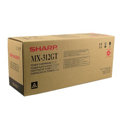 Тонер-картридж Sharp MX312GT черный 25K