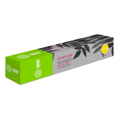 Картридж лазерный Cactus CS-WC7120MRU 006R01463 пурпурный (15000стр.) для Xerox WC 7120/7125/7220/72