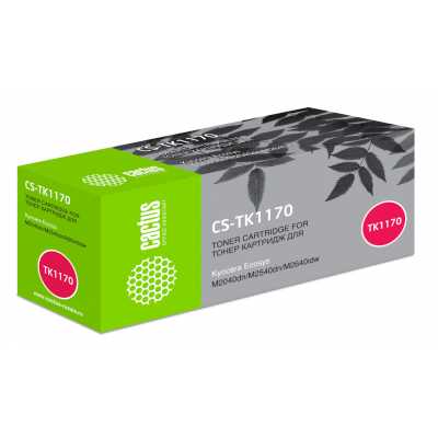 Картридж лазерный Cactus CS-TK1170 TK-1170 черный (7200стр.) для Kyocera Ecosys M2040dn/ M2540dn/M26
