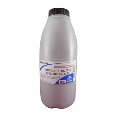 Тонер для Kyocera TK-100/110/120/130/170/1140/1150/1160/1170, FS-720/820/920/1016MFP/1116MFP/1030/1028MFP/1128MFP/1035/1135MFP/1300D/1350/1370DN/1320D, M2035/2040/2135/2535/2540/2635/2640/2735 ,P2040/2235DN (фл. 300г) Black&White Standart фас.Россия