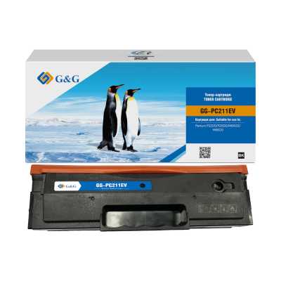Картридж G&G, аналог Pantum PC-211EV черный 1.6k