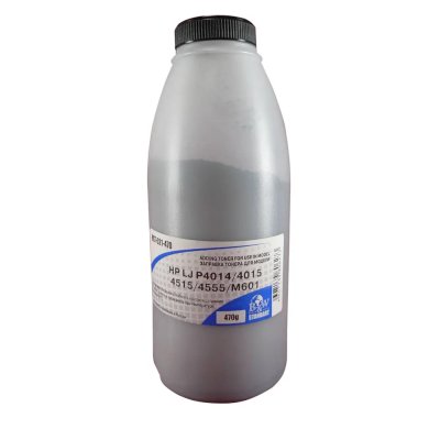Тонер для картриджей CC364A/CE390A/CF214A (фл. 470г) Black&White Standart фас.Россия