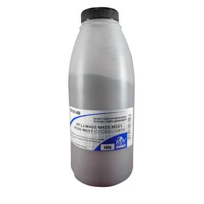 Тонер для картриджей CF226X/CF259X/CF287A (фл. 400г) Black&White Standart фас.Россия