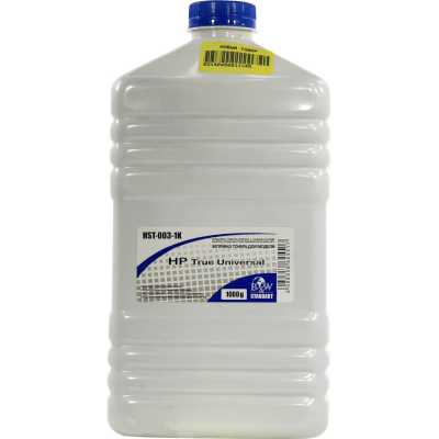 Тонер для картриджей Universal CB435A/CB436A/CE285A/CE278A/CF279A/CF283A/CF283X/CF244A, CRG-712/713/725/726/737/728 (фл. 1кг) Black&White Standart (STA-519) фас.Россия