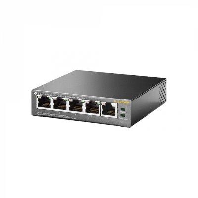 Коммутатор TP-Link TL-SG1005P (L2) 5x1Гбит/с 4PoE+ 65W неуправляемый