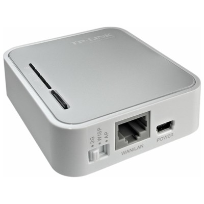 Роутер беспроводной TP-Link TL-MR3020 N300 10/100BASE-TX/4G ready белый