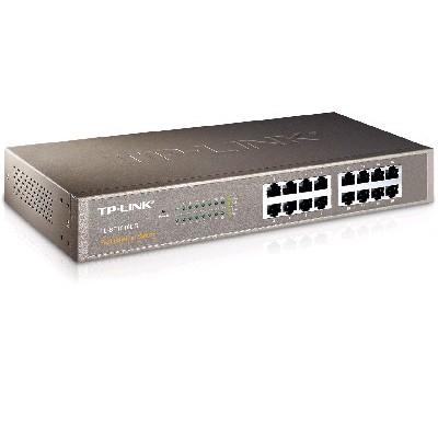 Коммутатор TP-Link TL-SF1016DS (L2) 16x100Мбит/с неуправляемый